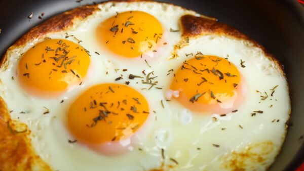 Baked eggs