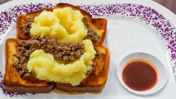 Upside down shepherd's pie