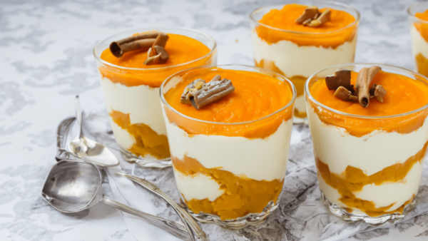 Pumpkin spice trifle