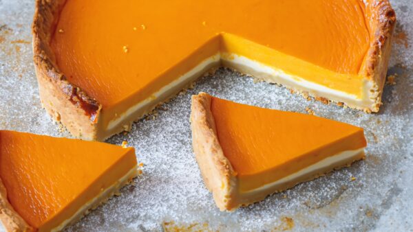 Pumpkin surprise pie