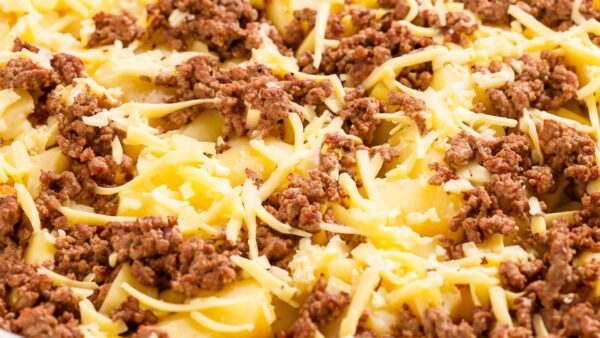 Taco hasbrown casserole